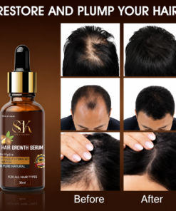 Hair Serum  Regrowth of Hair, extracted from Organic & Natural ingrediants
