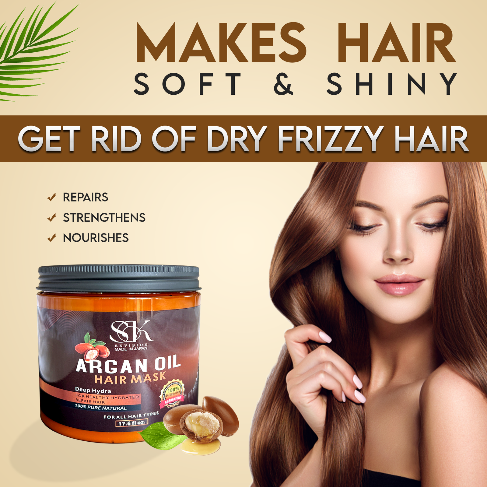 Hair Mask for Dry Damaged Hair and Growth for All Hair And Protein Hair Treatment - Image 3