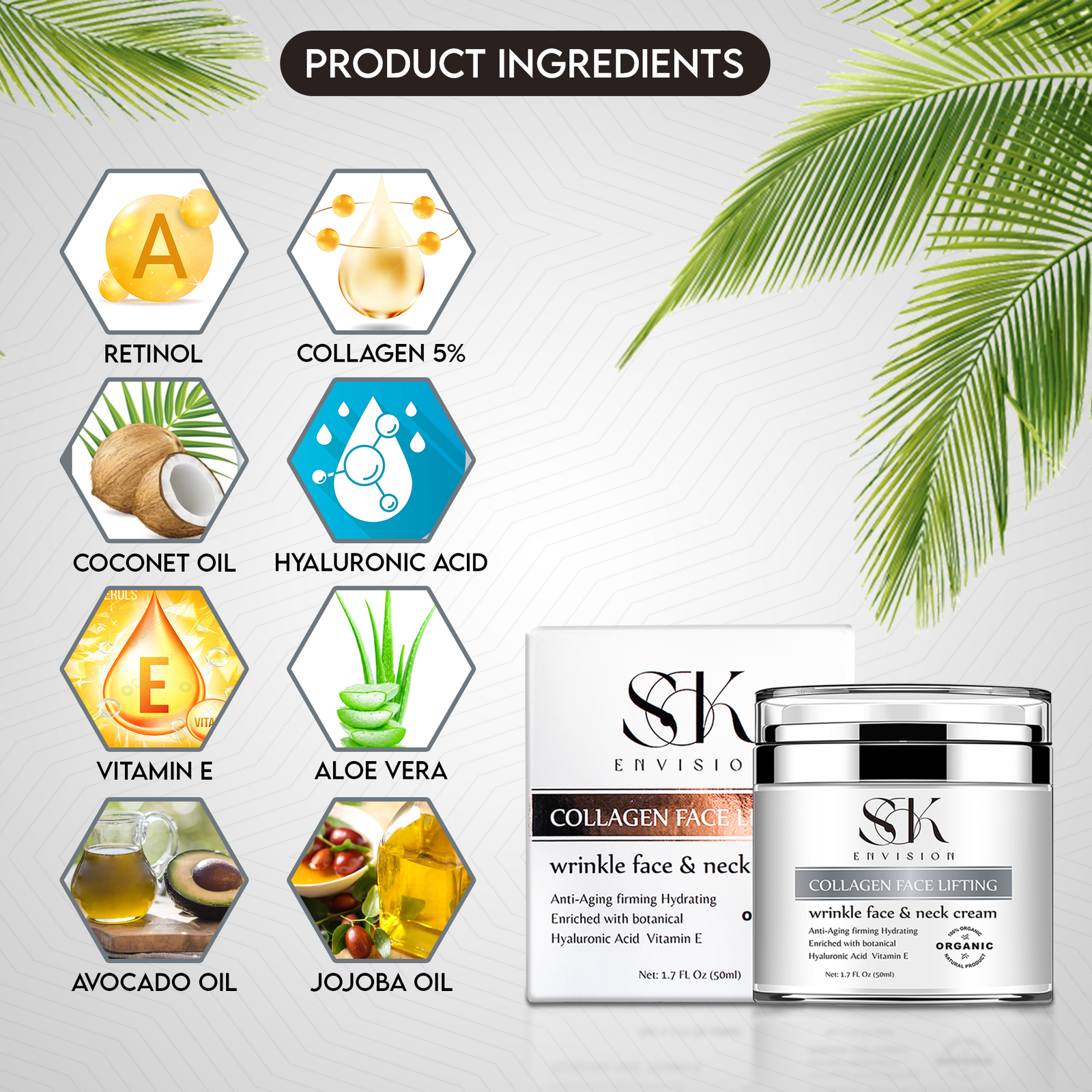 Collagen Cream Anti Aging Wrinkle - Image 5